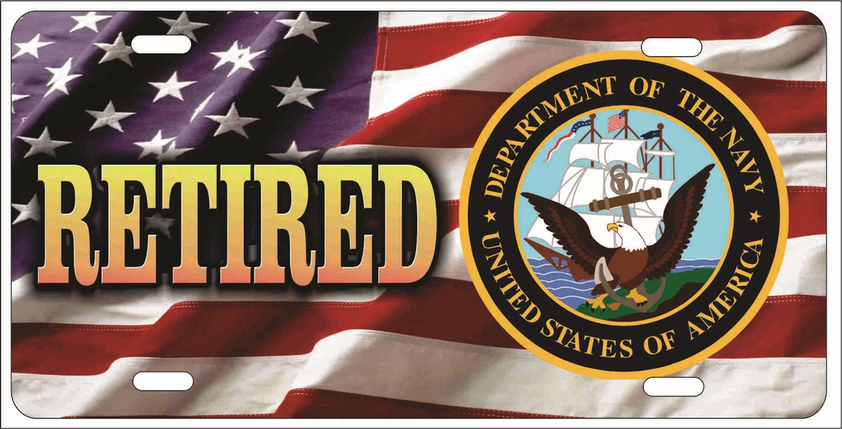 navy retired flag